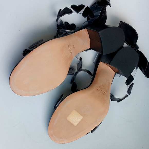 SOLD Laurence Dacade black leather Tamara ankle strap sandals, EU40, NWT, flaw - Picture 8 of 16